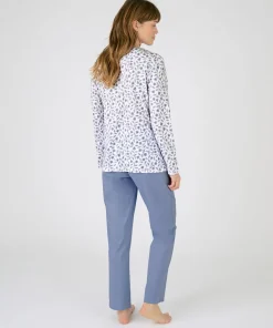 Pyjama en pur coton peigné