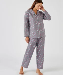 Pyjama flanelle coton imprimé