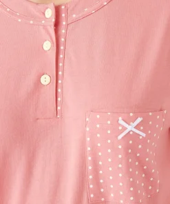 Pyjama maille jersey coton peigné