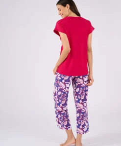 Pyjama 7/8ème Climatyl en maille jersey