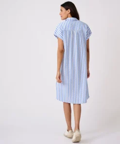 Robe-chemise tissu gaufré Climatyl