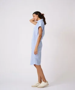Robe-chemise tissu gaufré Climatyl