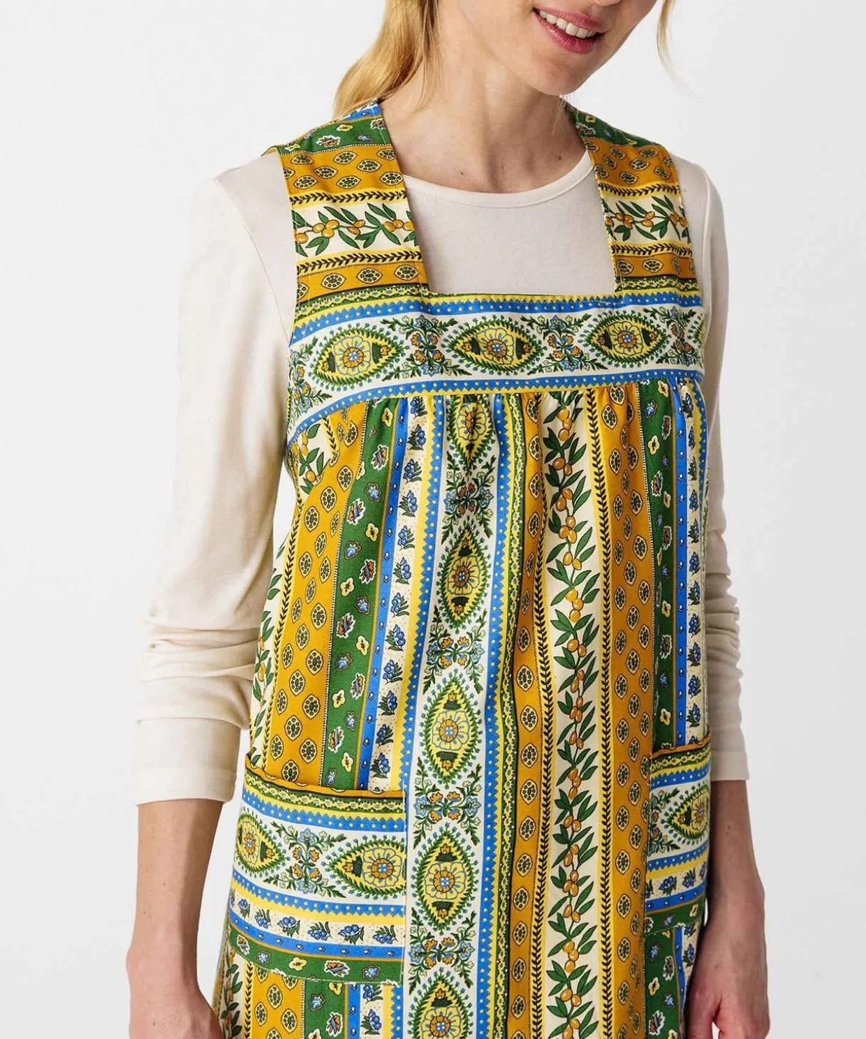 Robe-tablier provençal