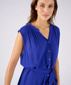 Robe tissu créponné pure viscose