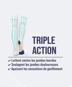 Semelles thérapeutiques jambes légères Epitact®.