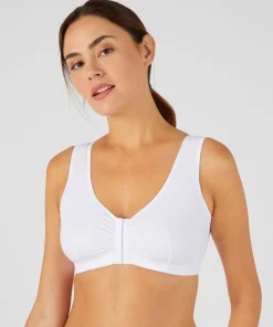 Soutien-gorge sans armatures ouvert devant
