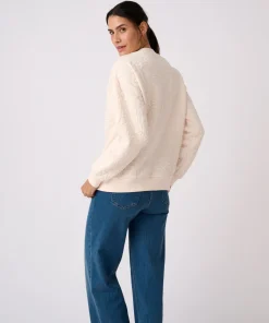 Sweat maille jacquard