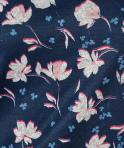 Tee-shirt maille chaude fleuri