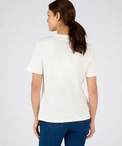 T-shirt broderies ajourées