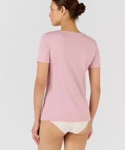 T-shirt Climatyl col dentelle