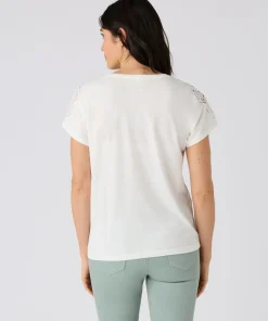 T-shirt Climatyl détail dentelle
