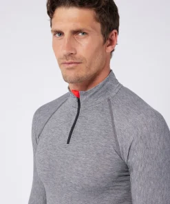 T-shirt col zippé Comfort Thermolactyl 4 homme