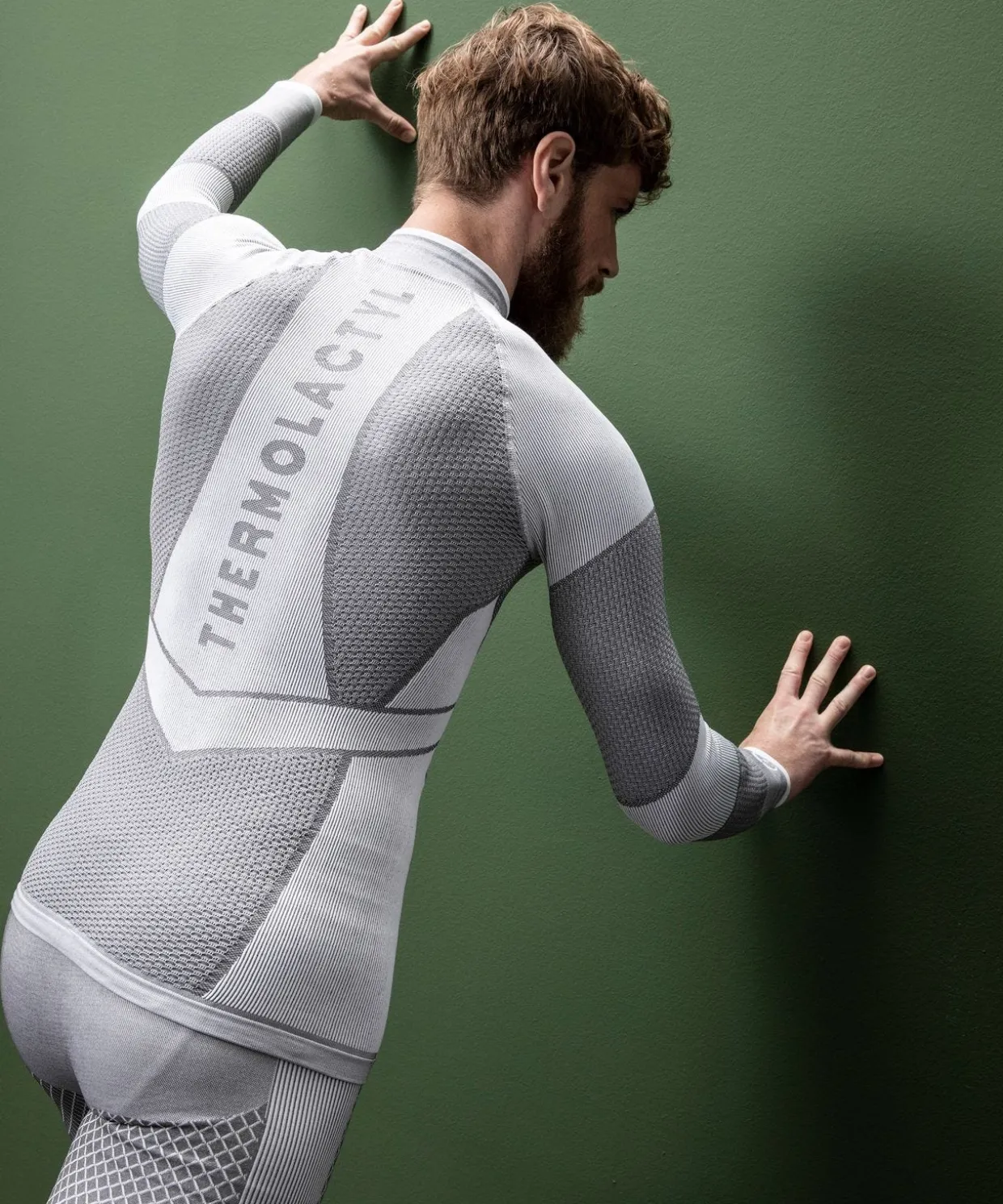 T-shirt col zippé Energy Thermolactyl 4 homme