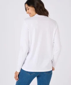 T-shirt coton flammé