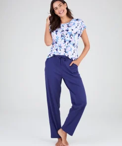 T-shirt de pyjama en pur coton