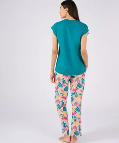 T-shirt de pyjama en pur coton