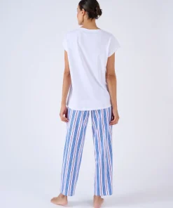 T-shirt de pyjama en pur coton