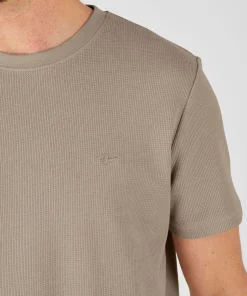 T-shirt Essential en maille gaufrée