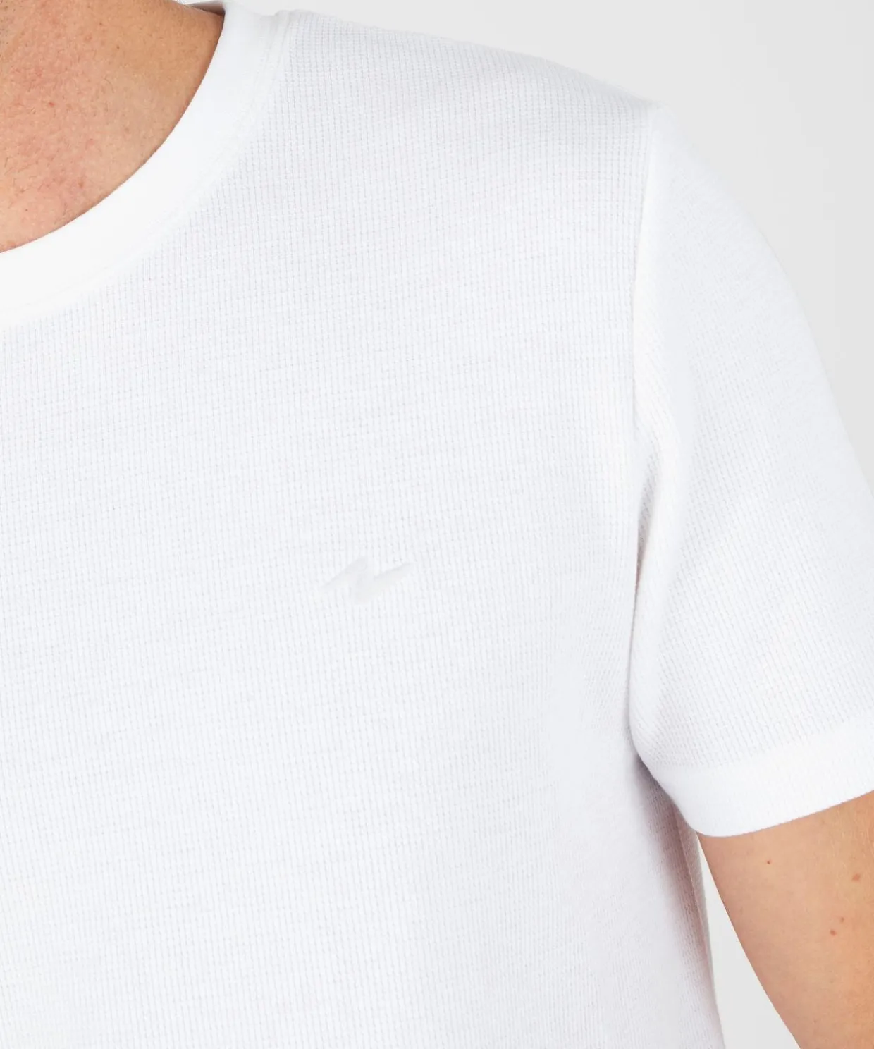 T-shirt Essential en maille gaufrée