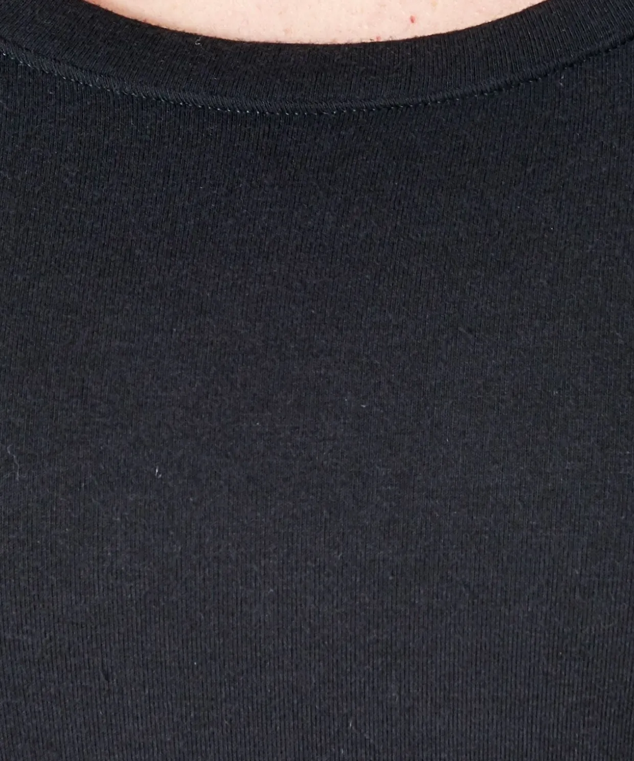 T-shirt fine côte Thermolactyl Sensitive, encolure dégagée