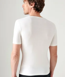 T-shirt manches courtes col V Thermolactyl Sensitive