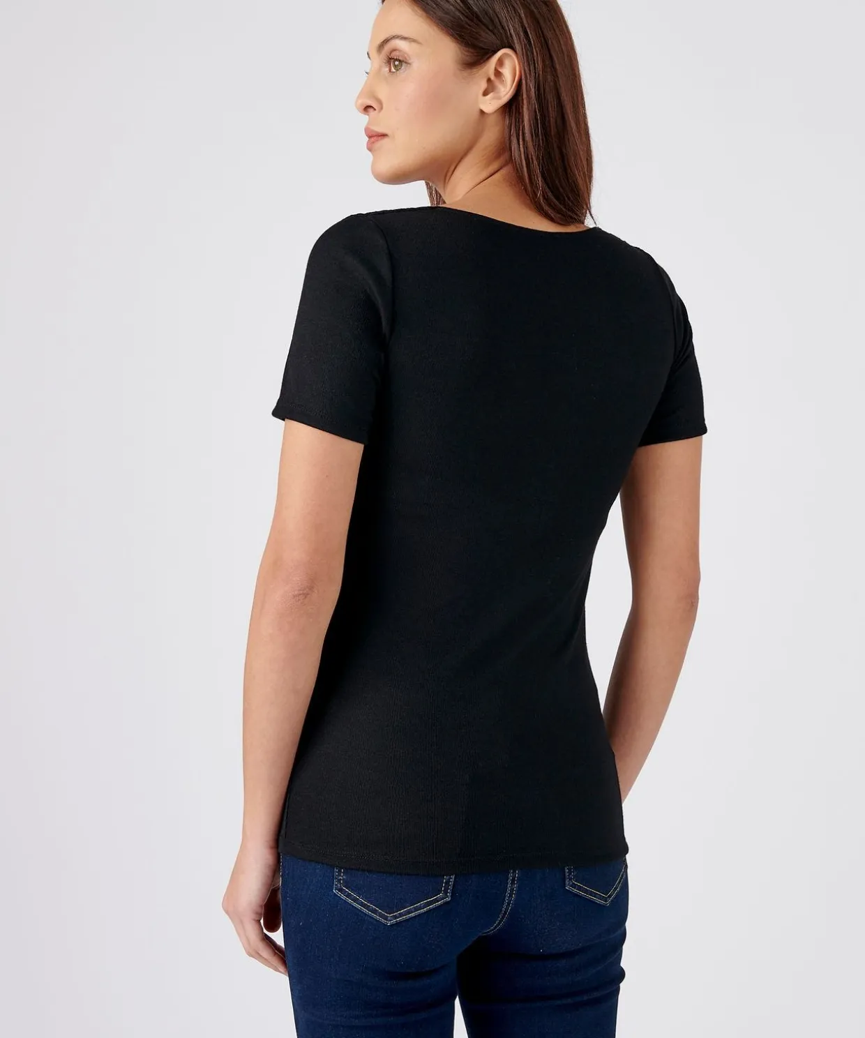 T-shirt manches courtes Douceur soyeuse Thermolactyl