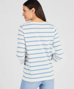 T-shirt rayé pur coton