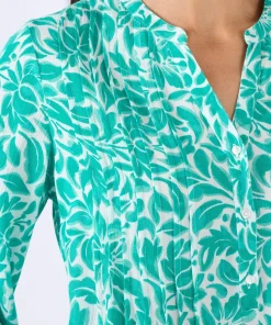 Tunique créponnée pure viscose