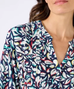 Tunique créponnée pure viscose