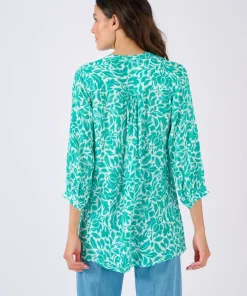 Tunique créponnée pure viscose