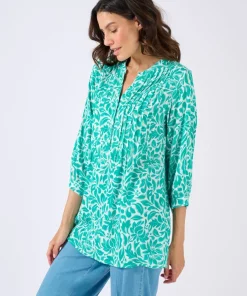 Tunique créponnée pure viscose