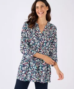 Tunique créponnée pure viscose