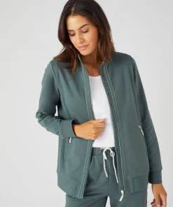 Veste de jogging zippée