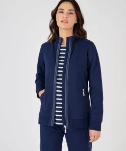 Veste de jogging zippée