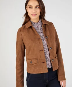 Veste suédine