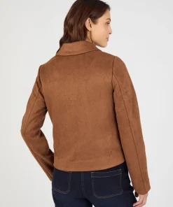 Veste suédine