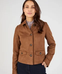 Veste suédine
